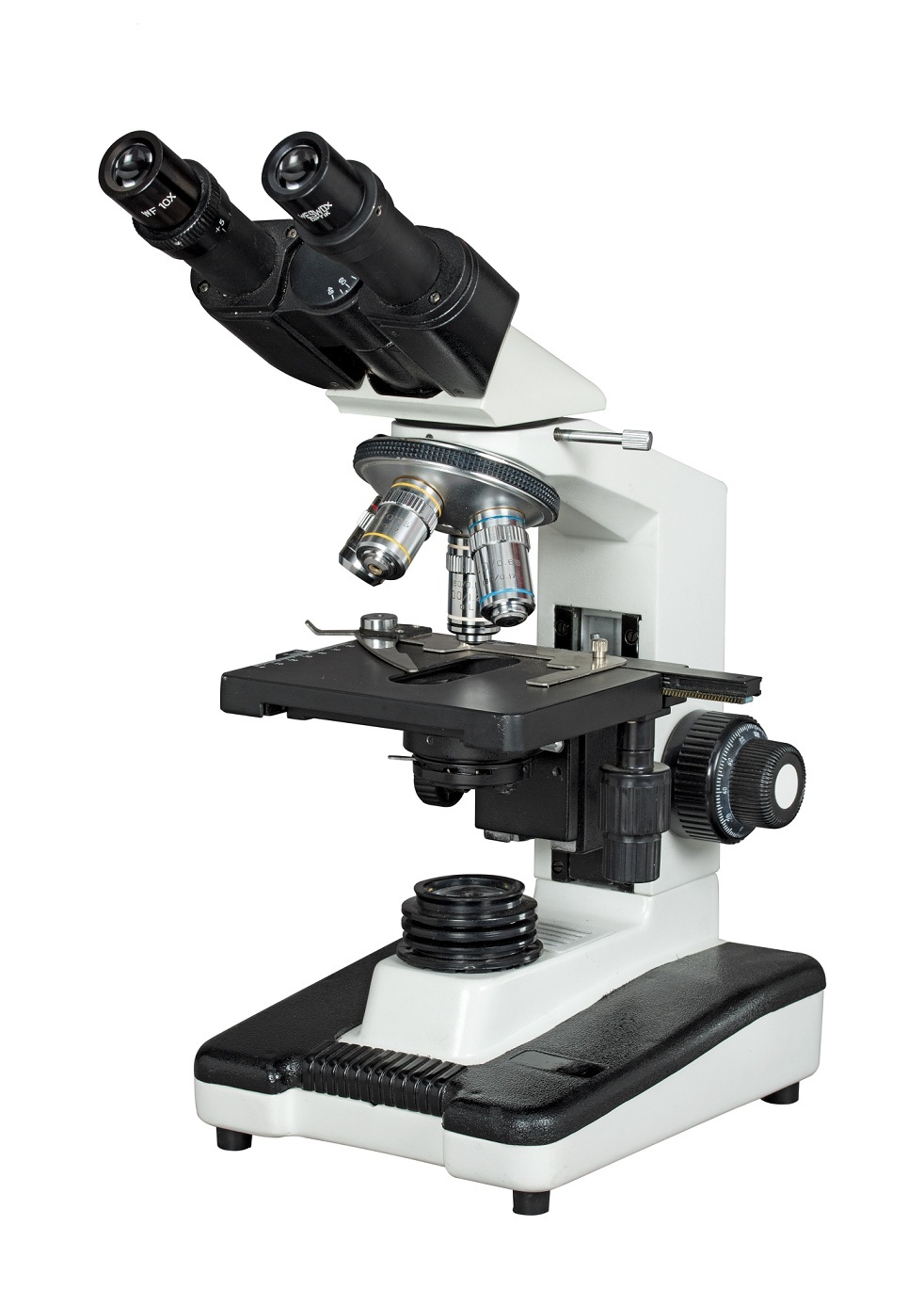 Advance Binocular Research Microscope - Ergonomic Siedentopf Head, Infinity Corrected Optical System , Anti-fungus Treated Objectives, Built-in Illumination