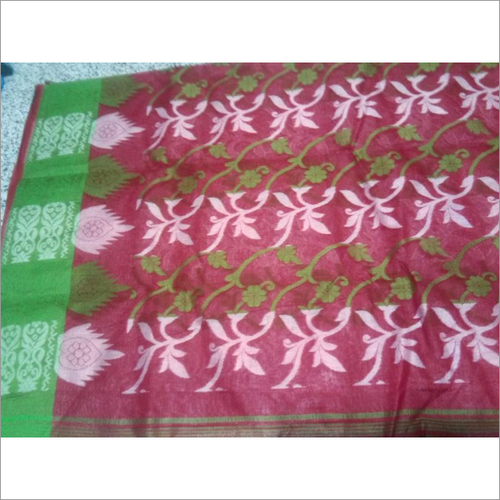 Any Color Cotton Jamdani Designer Saree