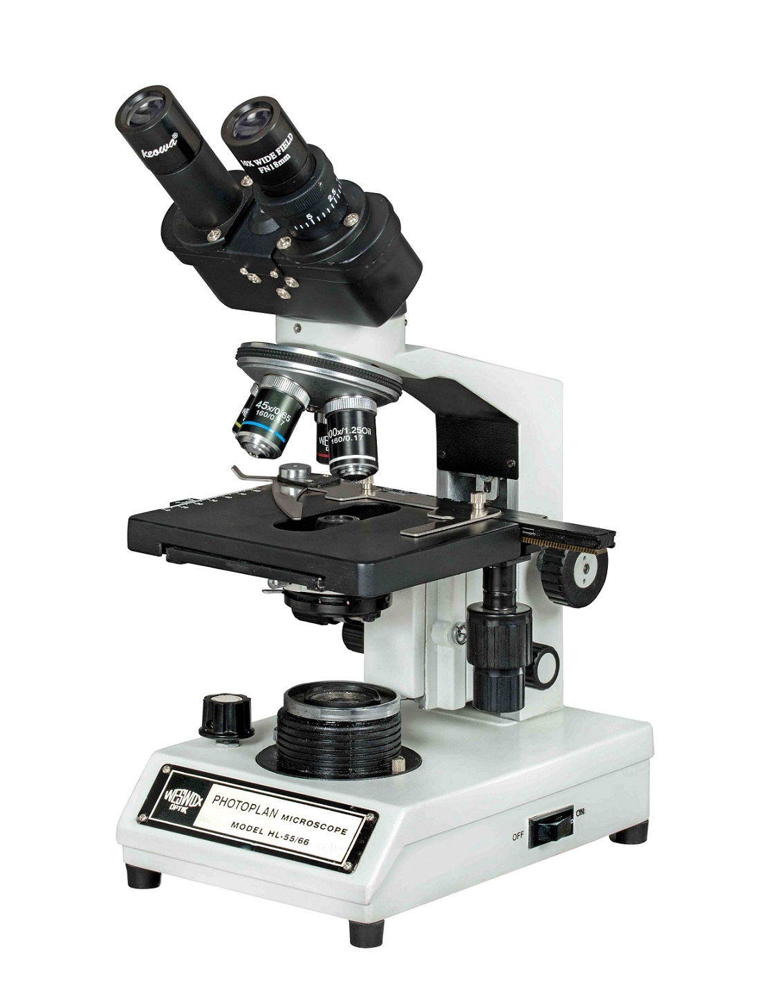 Binocular Microscope - Aluminum Die-cast Stand, 120x140mm Stage | Sharp Images, High Magnification, Easy Operation, Durable Design, Versatile Applications