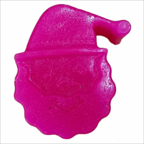 All Colours Pink Santa Claus Wax Candle