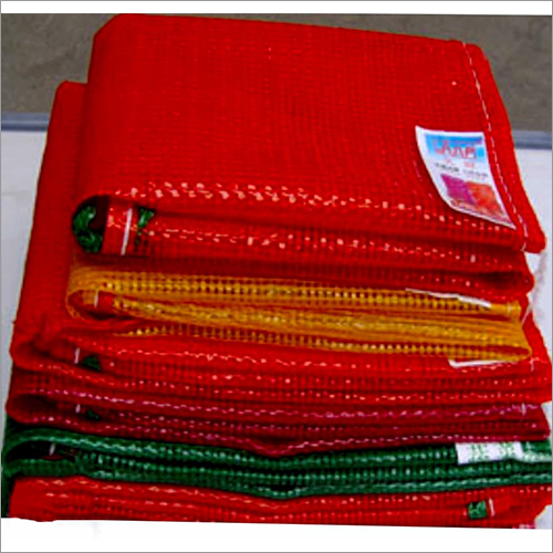 Leno Bags - Plastic, Different Sizes Available, Red Color | Ideal For Agriculture Use
