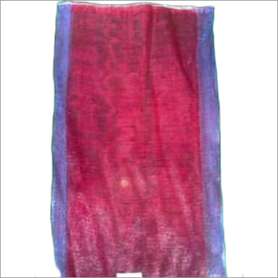 Leno Bags - Plastic, Different Sizes Available, Red Color | Ideal For Agriculture Use