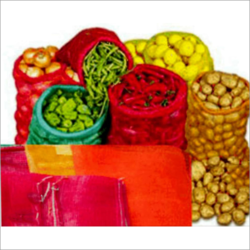 Red Vegetable Leno Bags