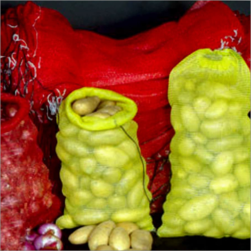 Red Vegetable Leno Bags