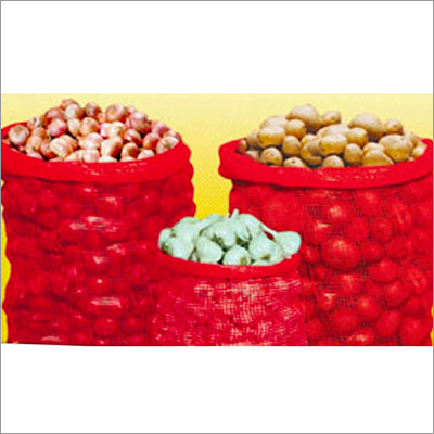 Red Vegetable Leno Bags