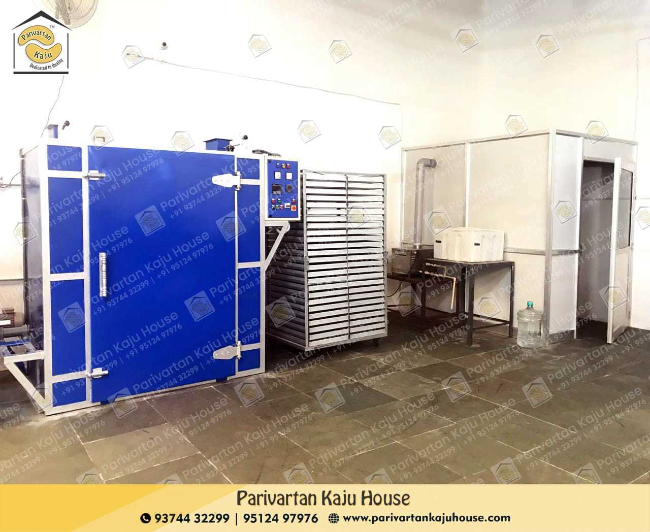 Cashew Drying Oven - Capacity: 150 Kg/batch Kg