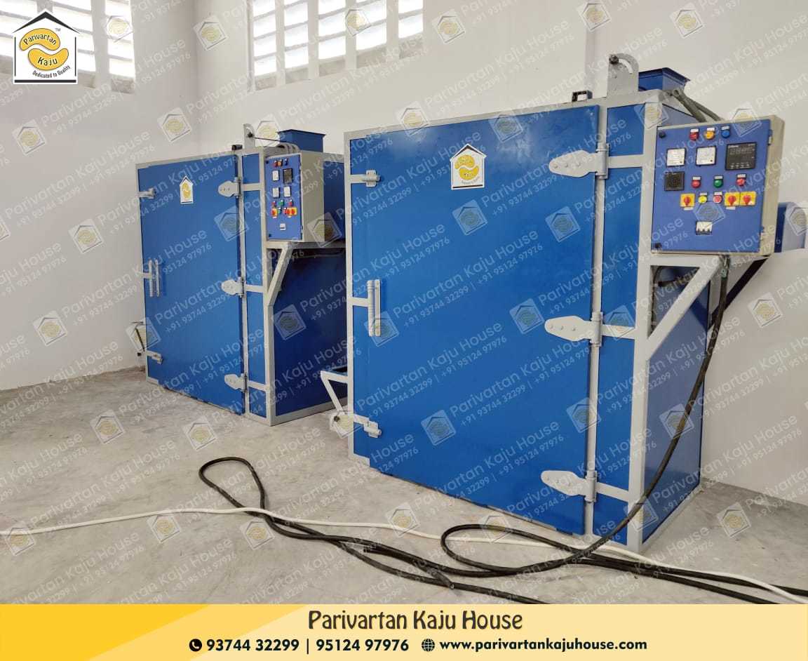 Automatic Cashew Kernel Dryer - Advantage: Reduces Manual Labor