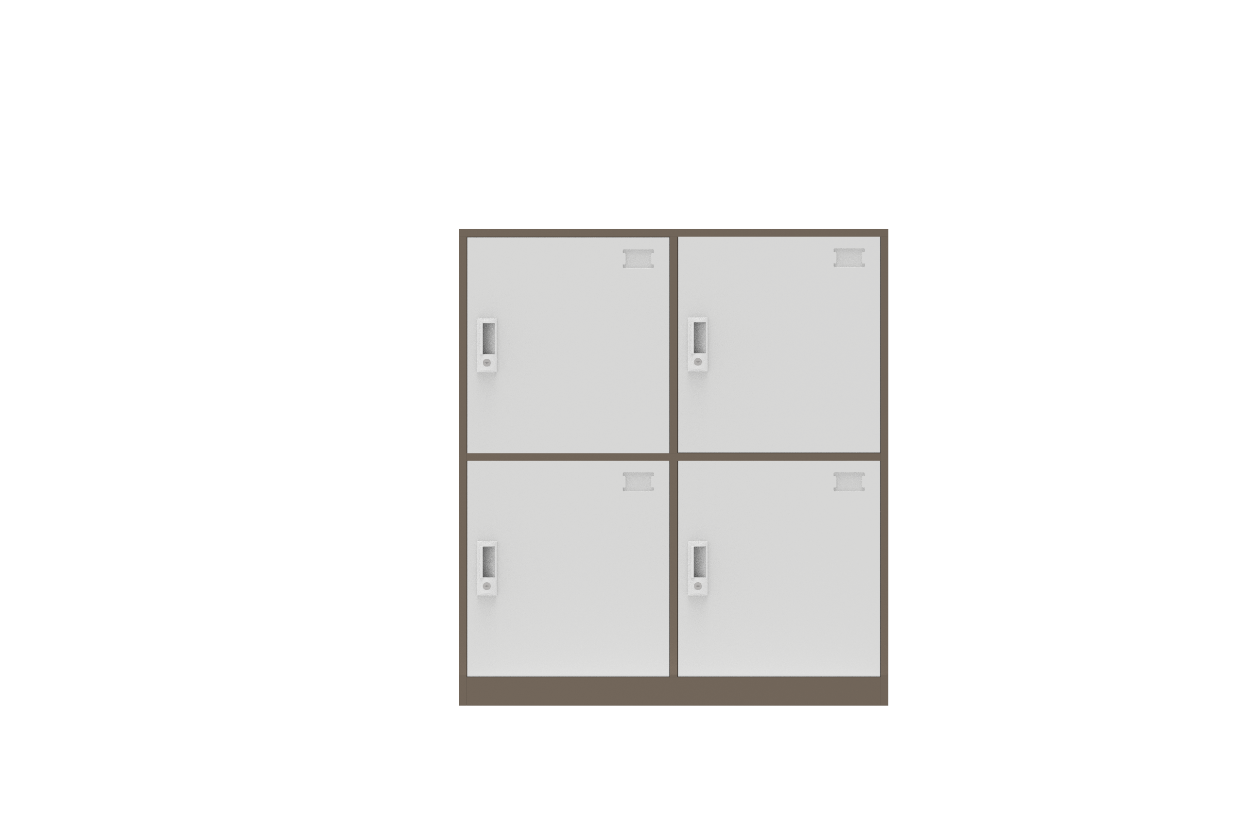 Office Locker Cabinet - Stainless Steel, 1000mm Height X 900mm Width | Eco-friendly, Uv Resistant, Chemical Resistant, Easy To Clean, Easy To Install