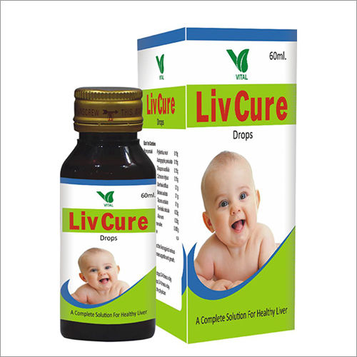 60 Ml Liv Cure Drops Age Group: For Infants(0-2Years)