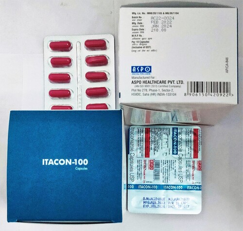 ITACON 100 CAPSULES