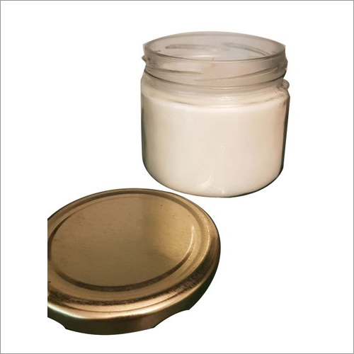 Large Scented Candle In Glass Jar With Metallic Lid Size: Different Size Available