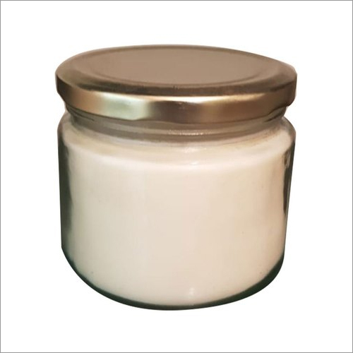Large Scented Candle In Glass Jar With Metallic Lid Size: Different Size Available
