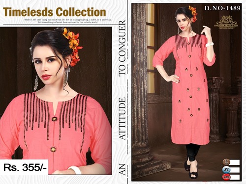 Washable Ladies Casual Wear Kurti