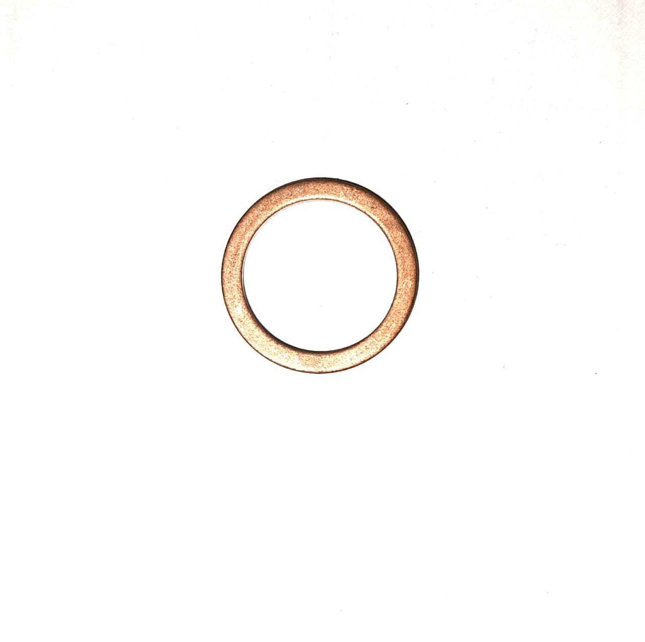 Copper Washer - 10x13.5x1mm, Bright Annealed Finish, Seamless Circle Design For Optimal Sealing Gaskets