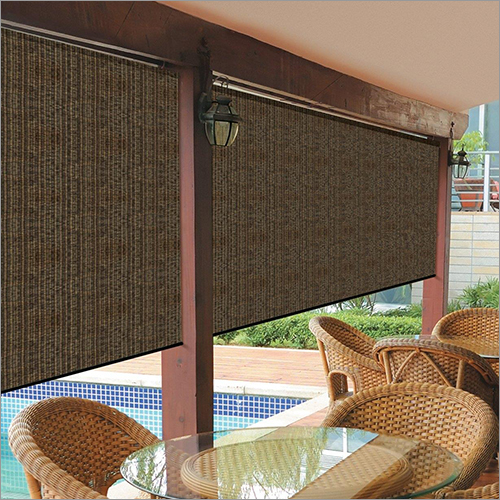 Window Roller Blinds - Wood, Customized Design, Horizontal & Vertical Patterns | Eco Friendly, Ideal For Home & Textile Use