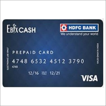 Banking Prepaid Card