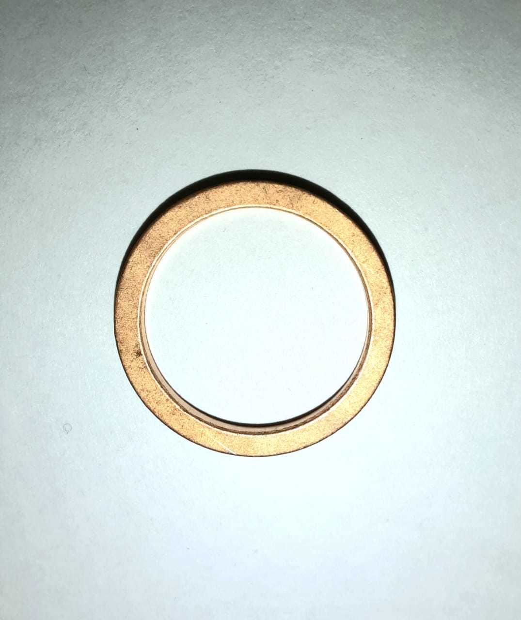 Copper Washer - 12x15.5x1.5mm, Bright Annealed Finish, Sealing Gaskets