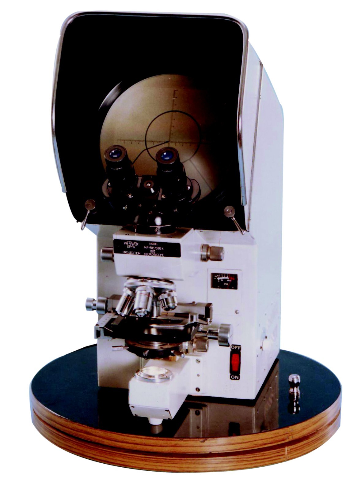 Senior Projection Microscope - Metal, Magnification 100x To 1500x | High Magnification, Precise Focusing, Bright Illumination, Comfortable Viewing, Versatile Objectives, Includes Accessories