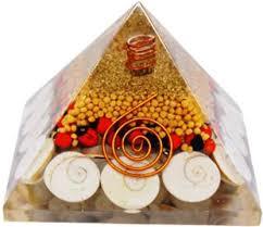 Gomti Chakra Pyramid - Other Material, 70 Mm Size | Emf Protection, Amplifies Personal Energy, Transforms Negative To Positive Energy