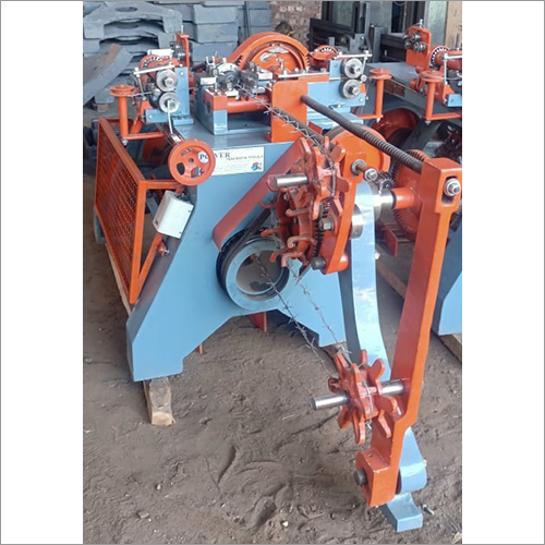 Cast Iron Barbed Wire Machine