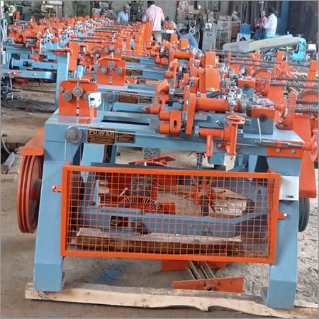 Barbed Wire Making Machine - Steel, 2550x1150x1250 Mm, Blue | Cost Effective, Durable Build, Easy Operation, Efficient Design, High Output, Precise Cutting