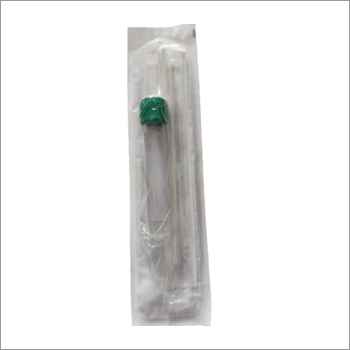 Disposable Virus Collection Kit - Plastic, Lightweight, Transparent With Green Cap | Sterile Disposable, Single-use, Manual Collection And Transport Of Virus Samples