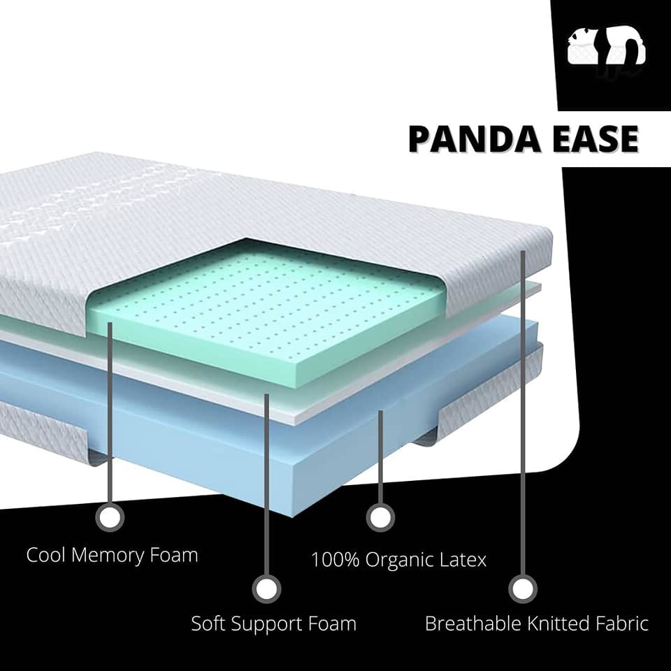 White Sleepy Panda Ease