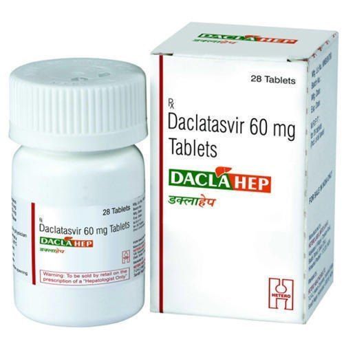 Daclahep Daclatasvir 60 Mg Tablet Health Supplements