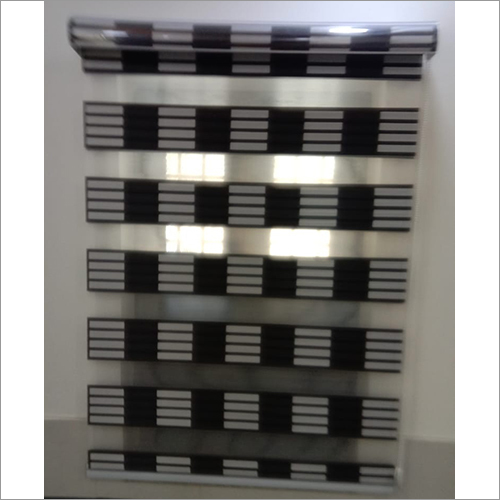 Zebra Blinds - Modern Design , Black and White for Home, Office, Hotel Window Use