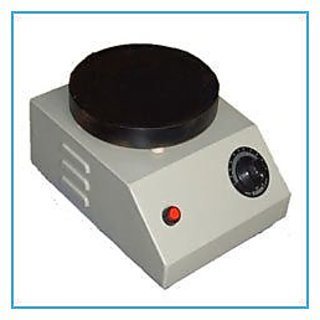 Hot Plate Round - Cast Iron & G.i. Sheet, 8/9/12 Inch Sizes, Off-white Color, Dial Control, Even Heating, Easy To Use, Efficient Cooking, Compact Design
