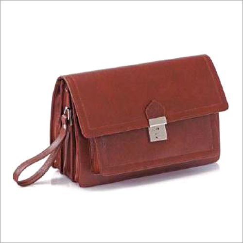 Leatherette Fabric Pouches - Synthetic Leather, 9.5 x 7 (S) & 12 x 9 (B) | Colors: Black, Brown, Customizable Design, Logo, Size, Weight