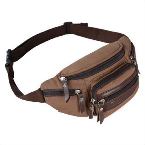 Canvas Fabric Waist Bags - Durable Canvas, Multiple Pockets, Adjustable Straps | Customizable Color, Design, Logo, and Size Options