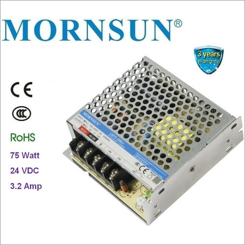 24Vdc 3.2A Mornsun Smps Power Supply