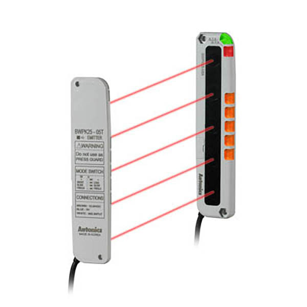 Autonics Area Sensors - Pc/abs Plastic, 13mm Flat Body With Fresnel Lens | High-speed Response Under 7ms, Ip40 Protection, Led Indicators