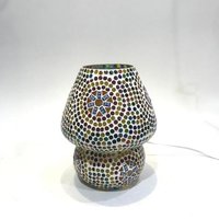 मोज़ेक सजावटी टेबल लैंप