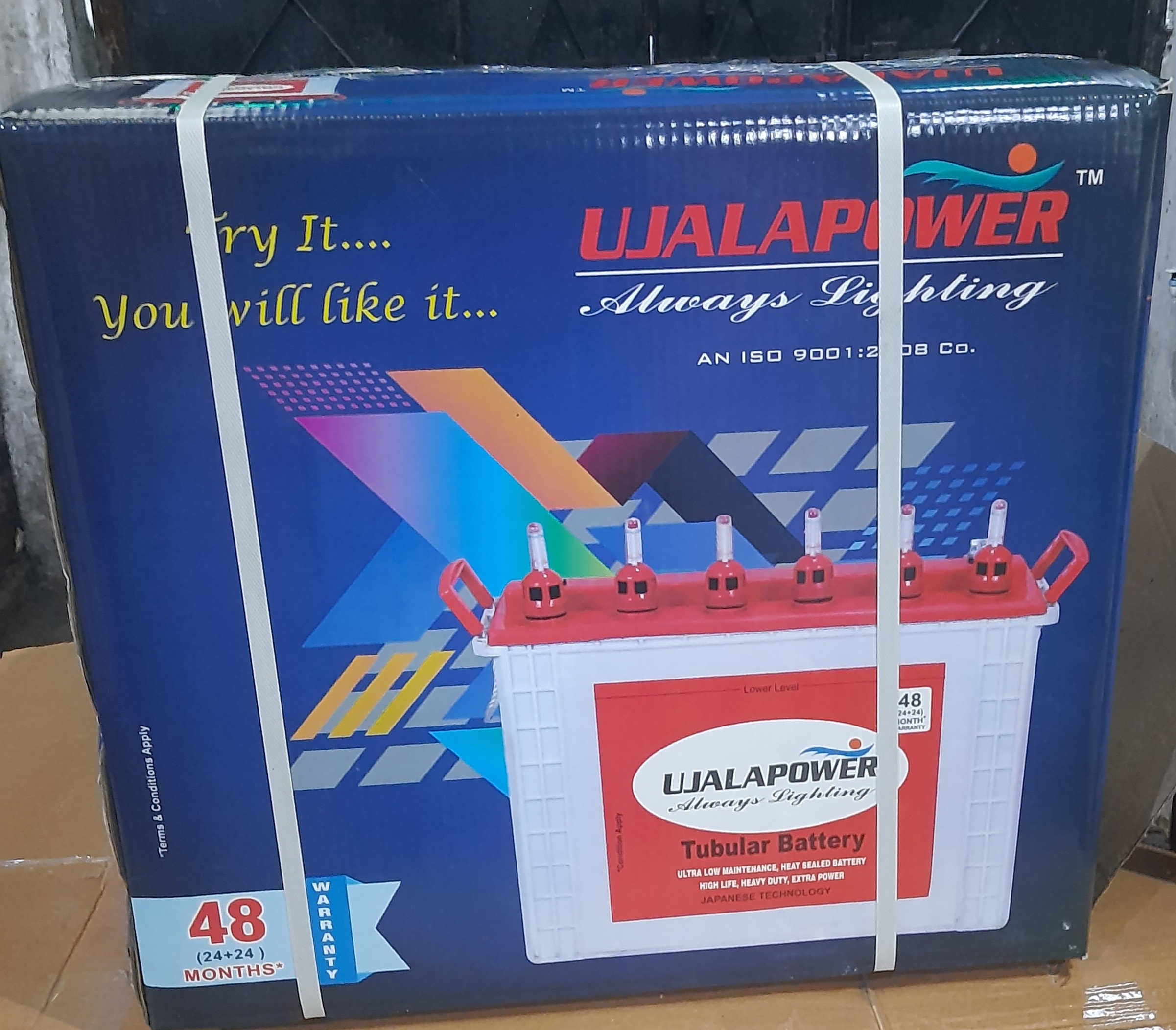 High-performance Tall Tubular Batteries - Dimension (L*w*h): 500x190x400 Millimeter (Mm)