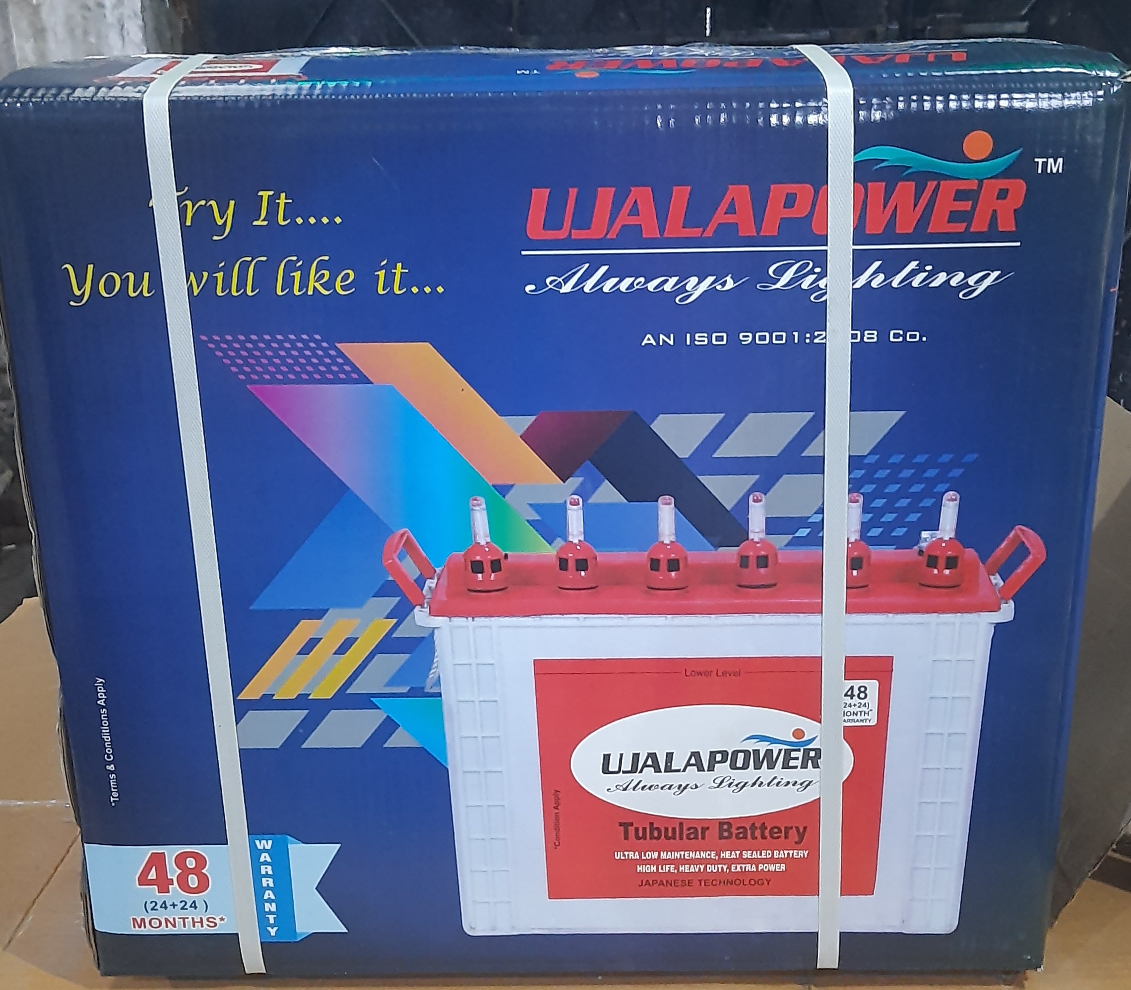Tall Tubular Batteries - Dimension (L*w*h): 500x190x400 Millimeter (Mm)