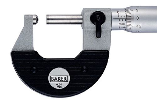 Baker Gauges Mmc25-t1 Special External Micrometer - Tube Application: Yes