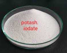 Potassium Iodate - Min. 99% Purity, White Crystalline Powder, Lr Grade , Cas No. 7758-05-6