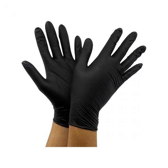 Wholesale Blue Powder Free Non-medical Nitrile Gloves With High Quality Disposable Nitrile Glove