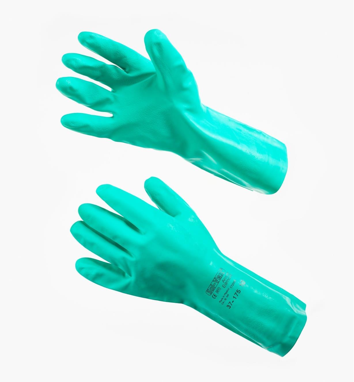 Wholesale Blue Powder Free Non-medical Nitrile Gloves With High Quality Disposable Nitrile Glove