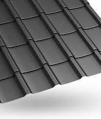 Coffee Brown Oralium Grantile Aluminium Profile Roofing Sheets