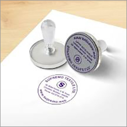 Basic Rubber Stamp Round