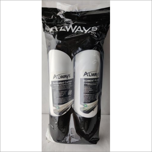RO Always Kit - Polypropylene Material , Round White Water Purifier for Reliable Filtration and Everyday Usage