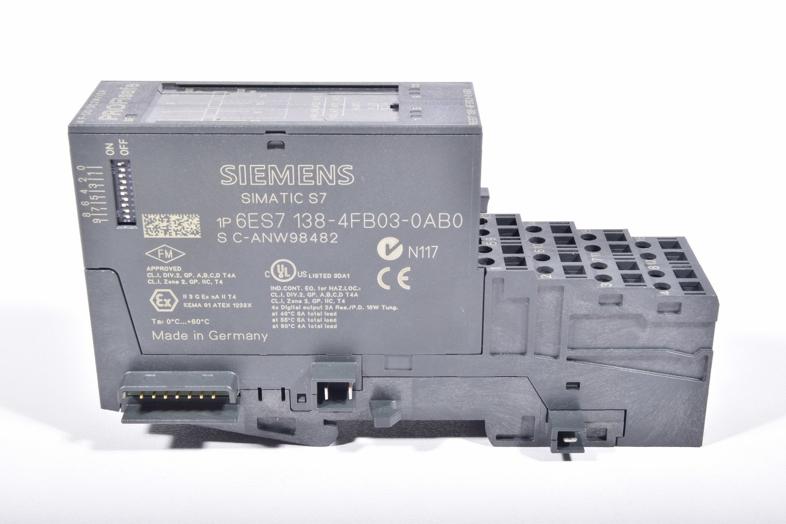 Siemens Simatic S7 6es7 138-4fb03-0ab0