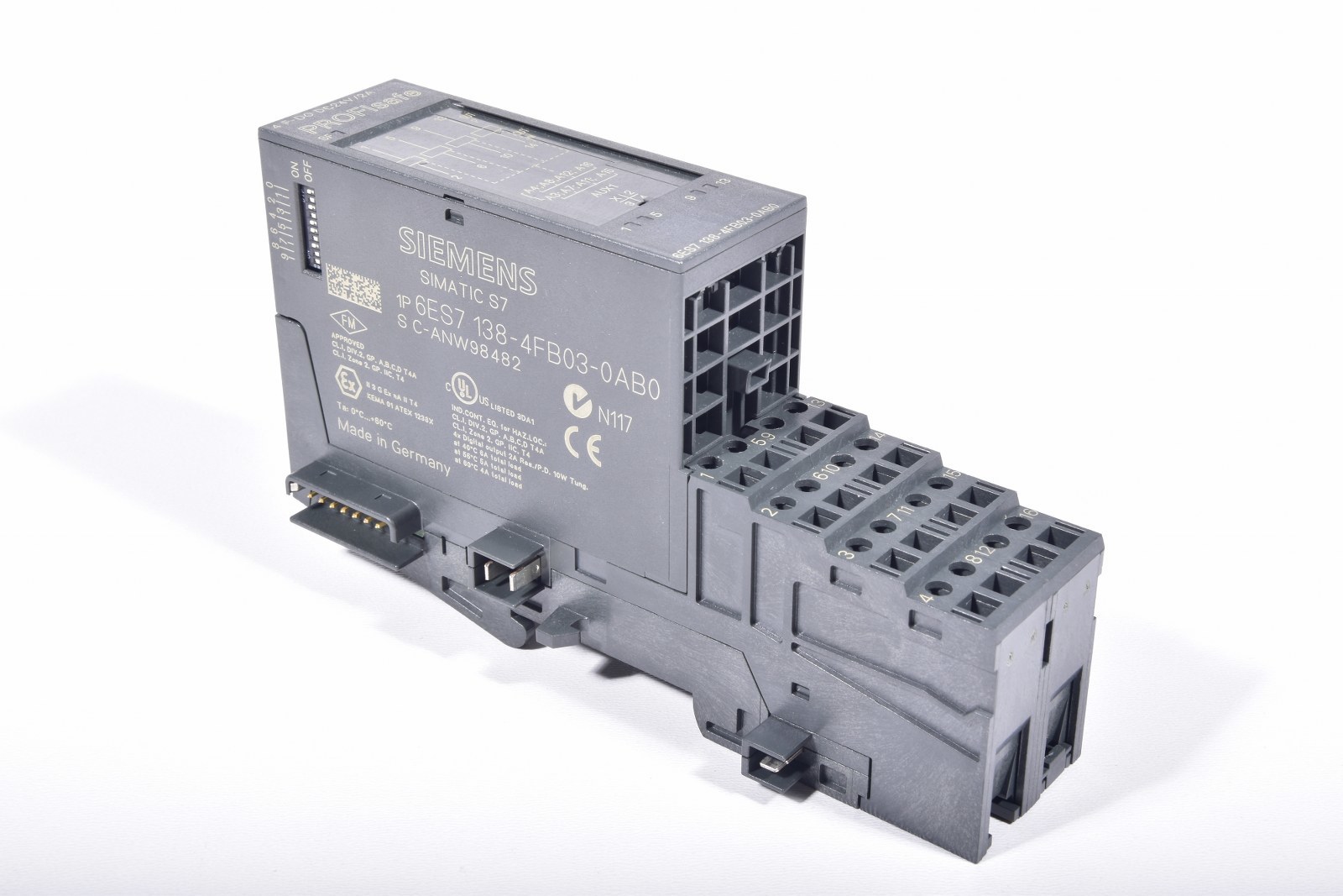 Siemens Simatic S7 6es7 138-4fb03-0ab0