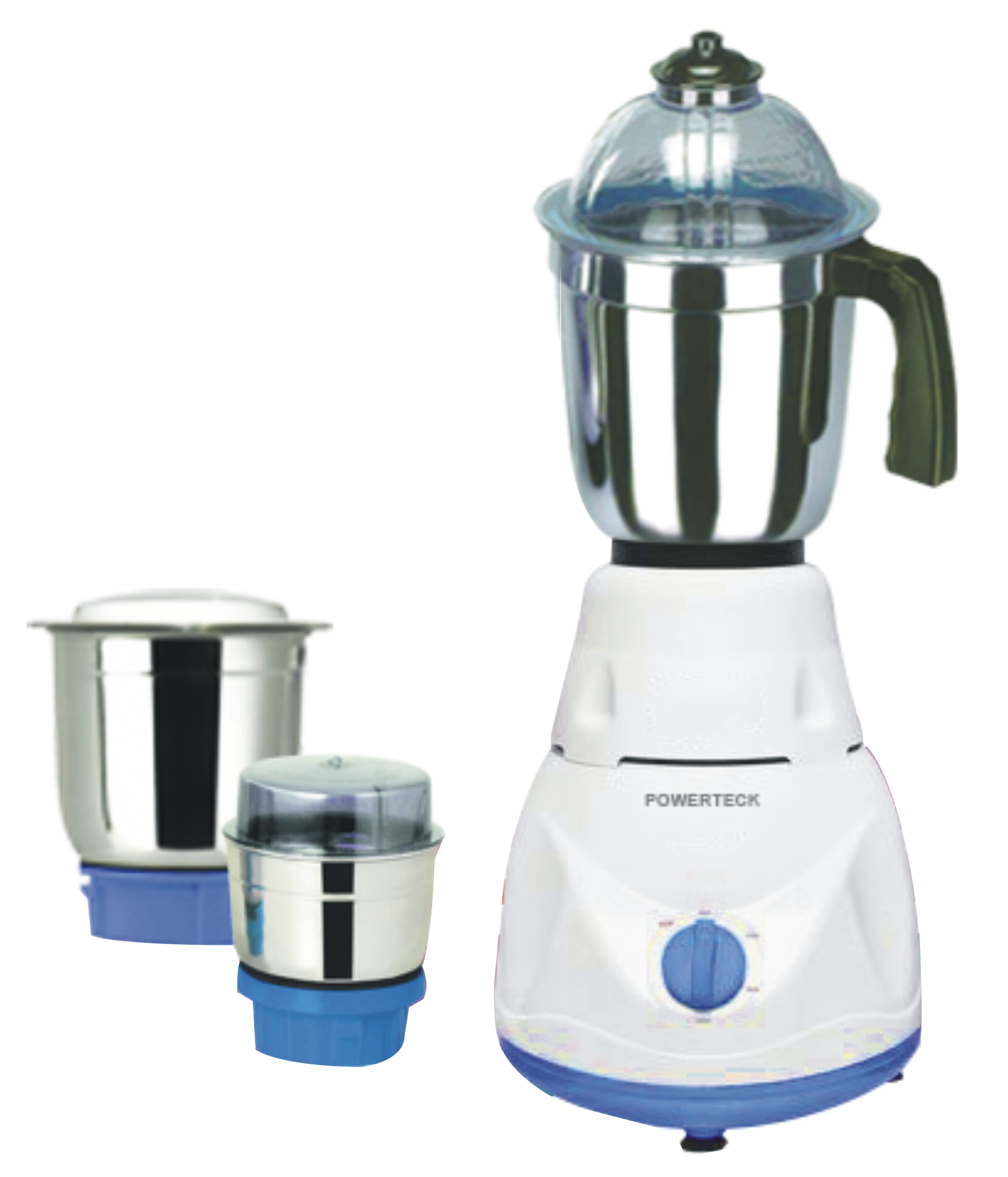 Commercial Mixer Grinder - 750w Power, 20x33x22.5 Cm Dimensions | 3 Jars, 2 Year Warranty, Heavy Motor, All Color Options