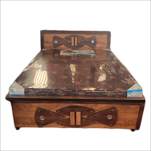 Handmade Queen Size Wooden Bed With Top Open