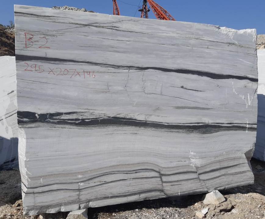 Panda White Marble - Color: Black
