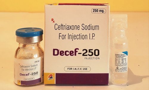 Ceftriaxone Sodium Injection As Directed By Physician.